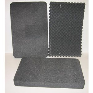 Schaumstoffeinlage f. für 68/73-Liter-Boxen, 8-teilig, PU-Würfelschaum Schaumstoffeinlage f. für 68/73-Liter-Boxen, 8-teilig, PU-Würfelschaum