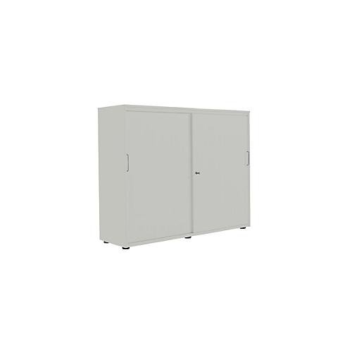 Schiebetürenschr. 3OH, B135, silber