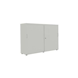 Schiebetürenschrank, B 1600 mm, 3 OH, silber Schiebetürenschrank, B 1600 mm, 3 OH, silber