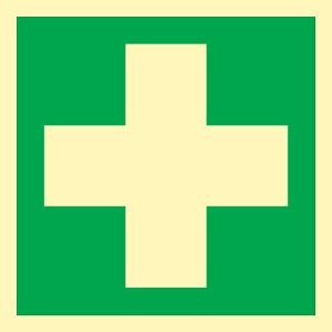 Schild Erste Hilfe, HLF Schild Erste Hilfe, HLF