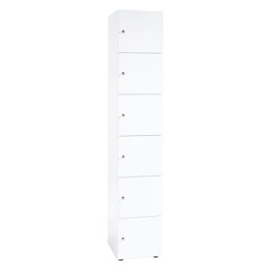 Schliessfachschrank 6OH Weiss,6xDS Schliessfachschrank 6OH Weiss,6xDS