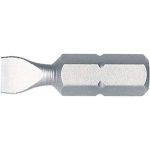 Schlitz-Bit WIHA, 6,5 x 1,2 mm, Antrieb 1/4 Zoll, C 6,3, L 25 mm