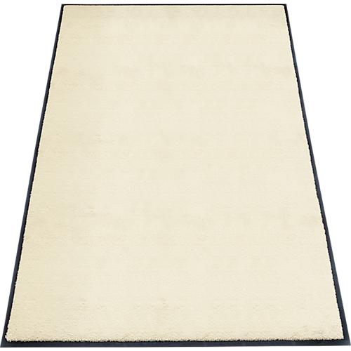 Schmutzfangmatte miltex Eazycare Style, eckig, antistatisch, UV-beständig, waschbar, High-Twist-Nylon & Niltrilgummi, 1200 x 2000 mm, perlweiß