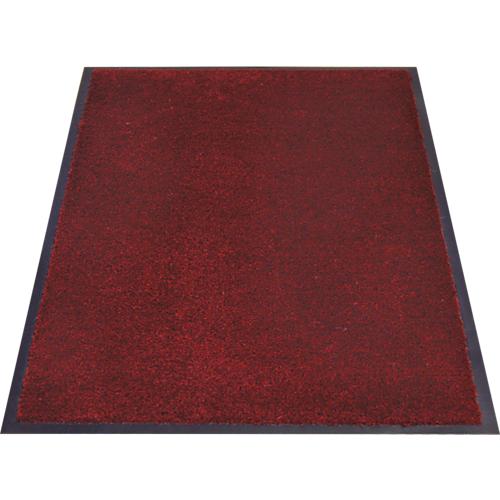 Schmutzfangmatten Eazycare Aqua, schnelltrocknend, farb- & UV-beständig, B 600 x L 900 mm, Olefin, rot