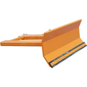 Schneeschieber SCH-L 1500, 1500 mm, für Gabelzinken, Gummischürfleisten, lackiert, gelborange RAL 2000 Schneeschieber SCH-L 1500, 1500 mm, für Gabelzinken, Gummischürfleisten, lackiert, gelborange RAL 2000