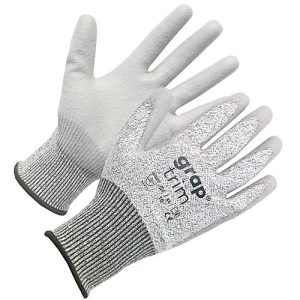 Schnittschutzhandschuh PIP Grap Trim, Nylon/Glasfaser/Spandex, Feuchtigkeits- und UV-beständig, EN 388 (4 X 4 1 C), Größe 9, 1 Paar, grau Schnittschutzhandschuh PIP Grap Trim, Nylon/Glasfaser/Spandex, Feuchtigkeits- und UV-beständig, EN 388 (4 X 4 1 C), Größe 9, 1 Paar, grau