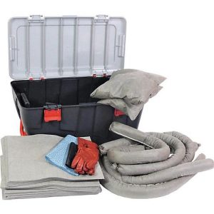 SCHOELLER INDUSTRIES Notfallset, 55-teilig, bindet bis 75 l, Kunststoffkoffer mit Rädern und einziehbarem Griff SCHOELLER INDUSTRIES Notfallset, 55-teilig, bindet bis 75 l, Kunststoffkoffer mit Rädern und einziehbarem Griff
