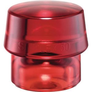 Schonhammerkopf SIMPLEX Kopf-Ø 30mm Plastik rot hart HALDER Schonhammerkopf SIMPLEX Kopf-Ø 30mm Plastik rot hart HALDER