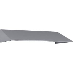 Schrägdachaufsatz für C+P Schließfachschrank Resisto, Neigung von 26°, B 1148 x T 640 x H 230 mm, Stahl, weißaluminium RAL 9006 Schrägdachaufsatz für C+P Schließfachschrank Resisto, Neigung von 26°, B 1148 x T 640 x H 230 mm, Stahl, weißaluminium RAL 9006