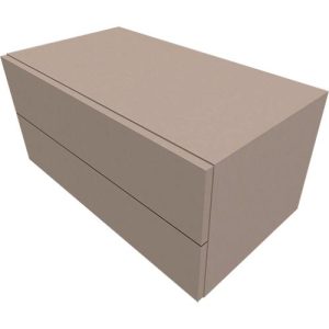 Schrank SOLUS PLAY, 2 Schübe, B 800 x T 440 x T 374 mm, Stone grey Schrank SOLUS PLAY, 2 Schübe, B 800 x T 440 x T 374 mm, Stone grey