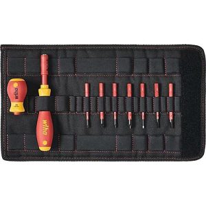 Schraubendrehersatz SlimVario® 9-tlg.m.Wechselkl.VDE Schraubendrehersatz SlimVario® 9-tlg.m.Wechselkl.VDE