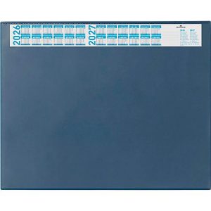 Schreibunterlage mit Kalender, blau Schreibunterlage mit Kalender, blau