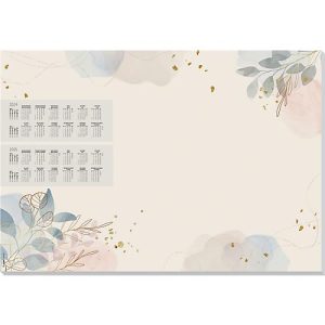 Schreibunterlage ‚Pastell Garden‘, 80g/m², 30 Blatt Schreibunterlage ‚Pastell Garden‘, 80g/m², 30 Blatt