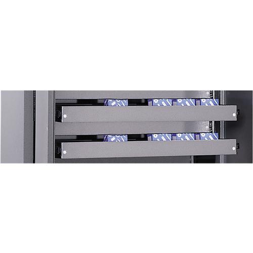 Schubladenblock SSI Schäfer, für Materialschränke MSI 2409/2412 ohne Mitteltrennwand, 2 Stück, B 770 x T 355 mm, Stahl