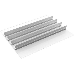 Schubladeneinsatz Treston, 4 Mittelplatten, B 900 mm, für Serie 90 mit H 75 mm Schubladeneinsatz Treston, 4 Mittelplatten, B 900 mm, für Serie 90 mit H 75 mm