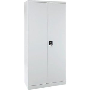 Schubladenschrank ADB, 27 Schubladen, 3 Ablageböden, 2-Punkt-Verriegelung, Stahl, B 800 x T 410 x H 1790 mm, lichtgrau RAL 7035 Schubladenschrank ADB, 27 Schubladen, 3 Ablageböden, 2-Punkt-Verriegelung, Stahl, B 800 x T 410 x H 1790 mm, lichtgrau RAL 7035