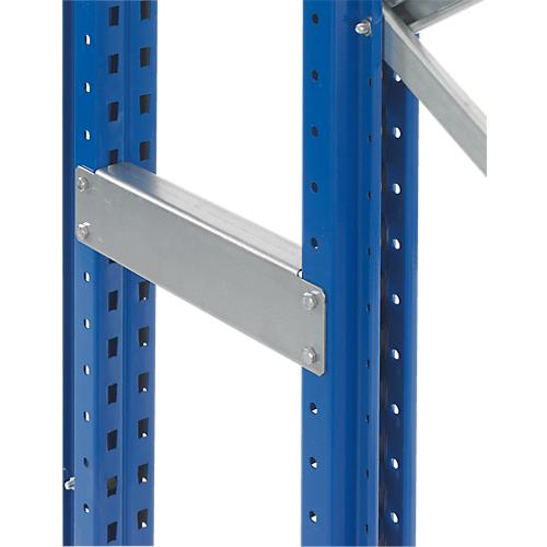 Schulte Lagertechnik Distanzstück für Paletten-Doppelregale, Distanzabstand 200 mm, verzinkt
