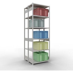 SCHULTE Lagertechnik – Doppel-Grundregal Stecksystem MULTIPlus250 – 3000x1000x(2×500) mm, 14 Böden, verzinkt SCHULTE Lagertechnik – Doppel-Grundregal Stecksystem MULTIPlus250 – 3000x1000x(2×500) mm, 14 Böden, verzinkt