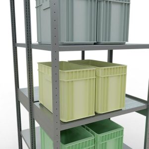 SCHULTE Lagertechnik – Doppel-Grundregal Stecksystem MULTIPlus250 – 3000x1000x(2×600) mm, 14 Böden, verzinkt SCHULTE Lagertechnik – Doppel-Grundregal Stecksystem MULTIPlus250 – 3000x1000x(2×600) mm, 14 Böden, verzinkt