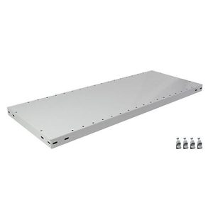 SCHULTE Lagertechnik Zusatz-Fachboden MULTIPlus 150, 1300x 600mm, 25 mm Kante, mit 4 Fachbodenträgern