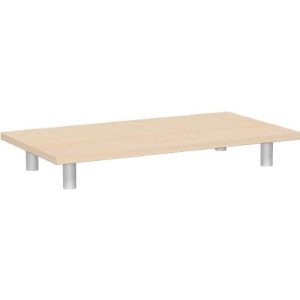 Schwebende Platte ALICANTE, als Aufsatz für Korpi B 800 mm, Distanzstücke 100 mm, Ahorn-Dekor Schwebende Platte ALICANTE, als Aufsatz für Korpi B 800 mm, Distanzstücke 100 mm, Ahorn-Dekor