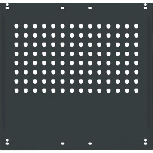 Seitenblende, f. Arbeitstische Universal Spezial/Ergo, f. Tiefe 800 mm, B 592 x H 628, anthrazit RAL 7016