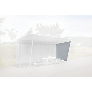 Seitenwand, Polyester, für einseitiges Modell Seitenwand, Polyester, für einseitiges Modell