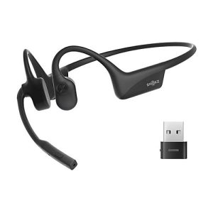 Shokz OpenComm2 UC – Headset – offenes Ohr – hinter dem Nacken angebracht – Bluetooth – kabellos