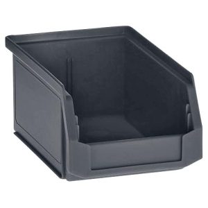Sichtlagerkasten LF 211, ESD-leitfähig, schwarz, Außenmaße L 168 x B 103 x H 76 mm, Inhalt 0,9 L Sichtlagerkasten LF 211, ESD-leitfähig, schwarz, Außenmaße L 168 x B 103 x H 76 mm, Inhalt 0,9 L