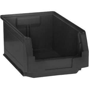 Sichtlagerkasten LF 322, ESD-leitfähig, schwarz, Außenmaße L 343 x B 209 x H 200 mm, Inhalt 10,4 L Sichtlagerkasten LF 322, ESD-leitfähig, schwarz, Außenmaße L 343 x B 209 x H 200 mm, Inhalt 10,4 L