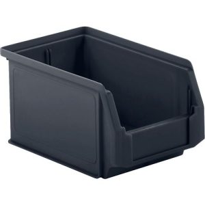 Sichtlagerkasten SSI Schäfer LF 321, recycelter Kunststoff, L 343 x B 209 x H 145 mm, 7,5 l, eisengrau, 14 Stück Sichtlagerkasten SSI Schäfer LF 321, recycelter Kunststoff, L 343 x B 209 x H 145 mm, 7,5 l, eisengrau, 14 Stück