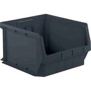 Sichtlagerkasten SSI Schäfer LF 543, recycelter Kunststoff, L 500 x B 470 x H 300 mm, 57 l, eisengrau, 10 Stück Sichtlagerkasten SSI Schäfer LF 543, recycelter Kunststoff, L 500 x B 470 x H 300 mm, 57 l, eisengrau, 10 Stück
