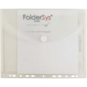 Sichttasche FolderSys FolderGreen®, A4 Hochformat, EURO-Lochung/umlaufende Dehnfalte/Abheftrand/Klappe/Klettverschluss, 100 % PCR-PP, transparent ,10 Stück Sichttasche FolderSys FolderGreen®, A4 Hochformat, EURO-Lochung/umlaufende Dehnfalte/Abheftrand/Klappe/Klettverschluss, 100 % PCR-PP, transparent ,10 Stück