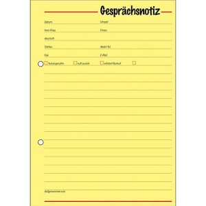 sigel® Gesprächsnotiz GE513, DIN A5 hoch, 50 Blatt sigel® Gesprächsnotiz GE513, DIN A5 hoch, 50 Blatt