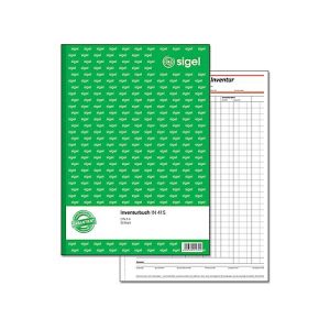 sigel® Inventurbuch IN415, DIN A4 hoch, 50 Blatt sigel® Inventurbuch IN415, DIN A4 hoch, 50 Blatt