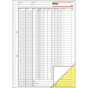 sigel® Kassenbuch EDV Steuerscheine 300 KG429, DIN A4 hoch, 2 x 50 Blatt sigel® Kassenbuch EDV Steuerscheine 300 KG429, DIN A4 hoch, 2 x 50 Blatt