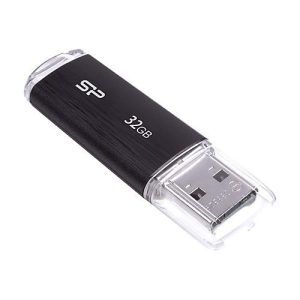 SILICON POWER Ultima U02 – USB-Flash-Laufwerk – 32 GB – USB 2.0 – Schwarz