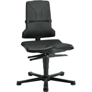 Sintec ESD-Arbeitsdrehstuhl, mit Gleitern (ohne Polsterelement) Sintec ESD-Arbeitsdrehstuhl, mit Gleitern (ohne Polsterelement)