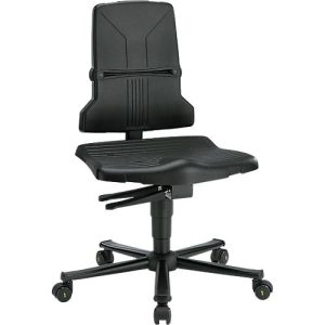 Sintec ESD-Arbeitsdrehstuhl, mit Rollen (ohne Polsterelement) Sintec ESD-Arbeitsdrehstuhl, mit Rollen (ohne Polsterelement)