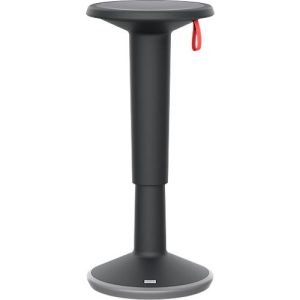 Sitz-/Stehhilfe interstuhl StandUP, inkl. Tragerinne, höhenverstellbar, B 330 x H 590-845 mm, Kunststoff, schwarz