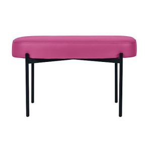 Sitzbank easyChair® by Paperflow GAIA, oval M, desinfektionsmittelbeständiger Kunstlederbezug lila, 4-Fußgestell mattschwarz, B 790 x T 420 x H 455 mm Sitzbank easyChair® by Paperflow GAIA, oval M, desinfektionsmittelbeständiger Kunstlederbezug lila, 4-Fußgestell mattschwarz, B 790 x T 420 x H 455 mm