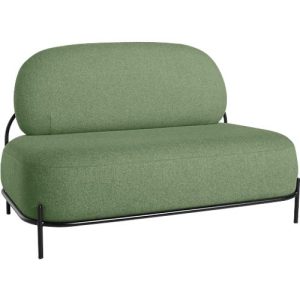 Sofa ADMIRAAL, Retro-Look, B 1245 x T 710 x H 770 mm, grün Sofa ADMIRAAL, Retro-Look, B 1245 x T 710 x H 770 mm, grün