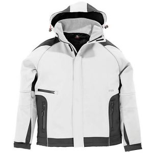 Softshell-Jacke FHB KOLTEX, weiß/anthrazit, Gr. XXL Softshell-Jacke FHB KOLTEX, weiß/anthrazit, Gr. XXL