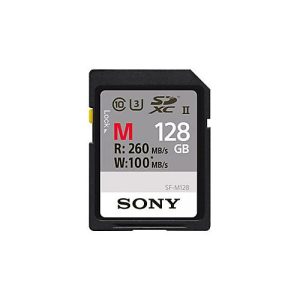 Sony SF-M Series SF-M128 – Flash-Speicherkarte – 128 GB – UHS Class 3 / Class10 – SDXC UHS-II
