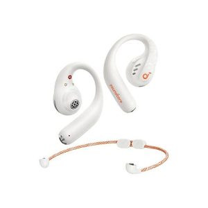 Soundcore AeroFit Pro – True Wireless-Kopfhörer mit Mikrofon – offenes Ohr – über dem Ohr angebracht – Bluetooth – weiß Soundcore AeroFit Pro – True Wireless-Kopfhörer mit Mikrofon – offenes Ohr – über dem Ohr angebracht – Bluetooth – weiß