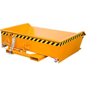 Späne-Behälter Bauer SMGU 610, öl- & wasserdicht verschweißt, 610 l, orange Späne-Behälter Bauer SMGU 610, öl- & wasserdicht verschweißt, 610 l, orange