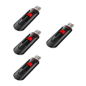 Sparpaket USB-Stick SanDisk Cruzer Glide 3 + 1 GRATIS