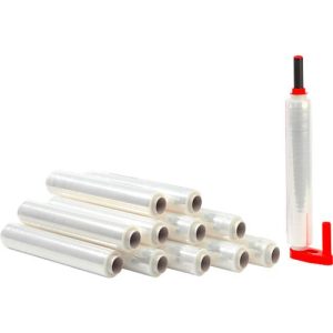 Sparset 12 Rollen PE-Stretchfolie + 1 Griff-Set Sparset 12 Rollen PE-Stretchfolie + 1 Griff-Set