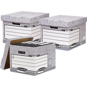 Sparset Fellowes Archivboxen Bankers Box®, 20 Stück + gratis 10 Stück