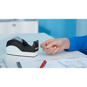 Sparset Tischabroller tesa Easy Cut® ORCA + 8 Rollen tesafilm®, für Rollen bis B 19 mm